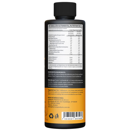 100% COCO MCT ACEITE 480 ml