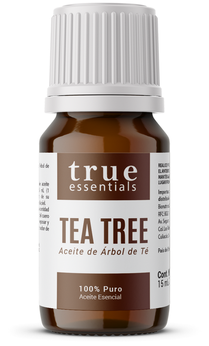 TEA TREE OIL, ACEITE ESENCIAL DE TÉ DE ÁRBOL 100% PURO 15ML TRUE ESSENTIALS